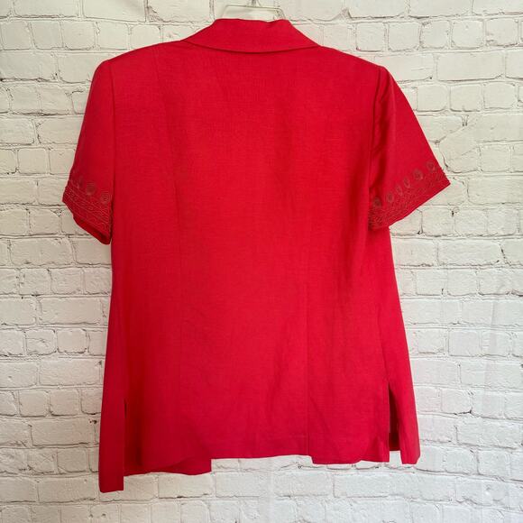 VTG Jessica Howard Wms 10 Linen Blend Sleeveless Maxi Dress With Matching Jacket - Picture 11 of 14